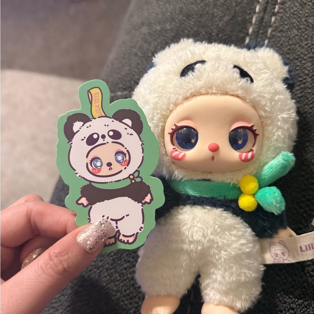 Liila toy plush doll PANDA